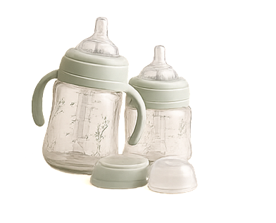 Mumzo Botanica Baby Feeding Bottle Set – Sage Green