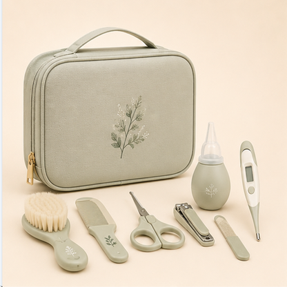 Mumzo LittleCare Baby Grooming & Care Kit – Botanical Edition