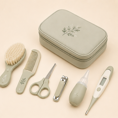 Mumzo LittleCare Baby Grooming & Care Kit – Botanical Edition