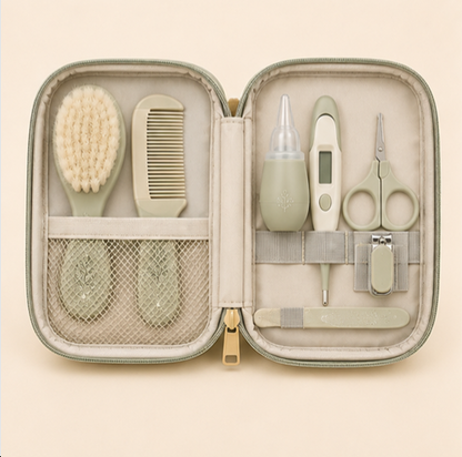 Mumzo LittleCare Baby Grooming & Care Kit – Botanical Edition